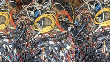 Old Electrical Equipment And Wiring Scrap